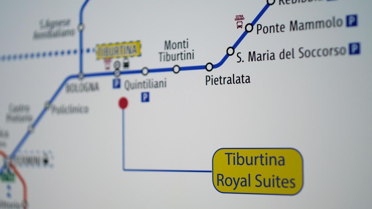 Tiburtina Royal Suites Rome Bagian luar foto